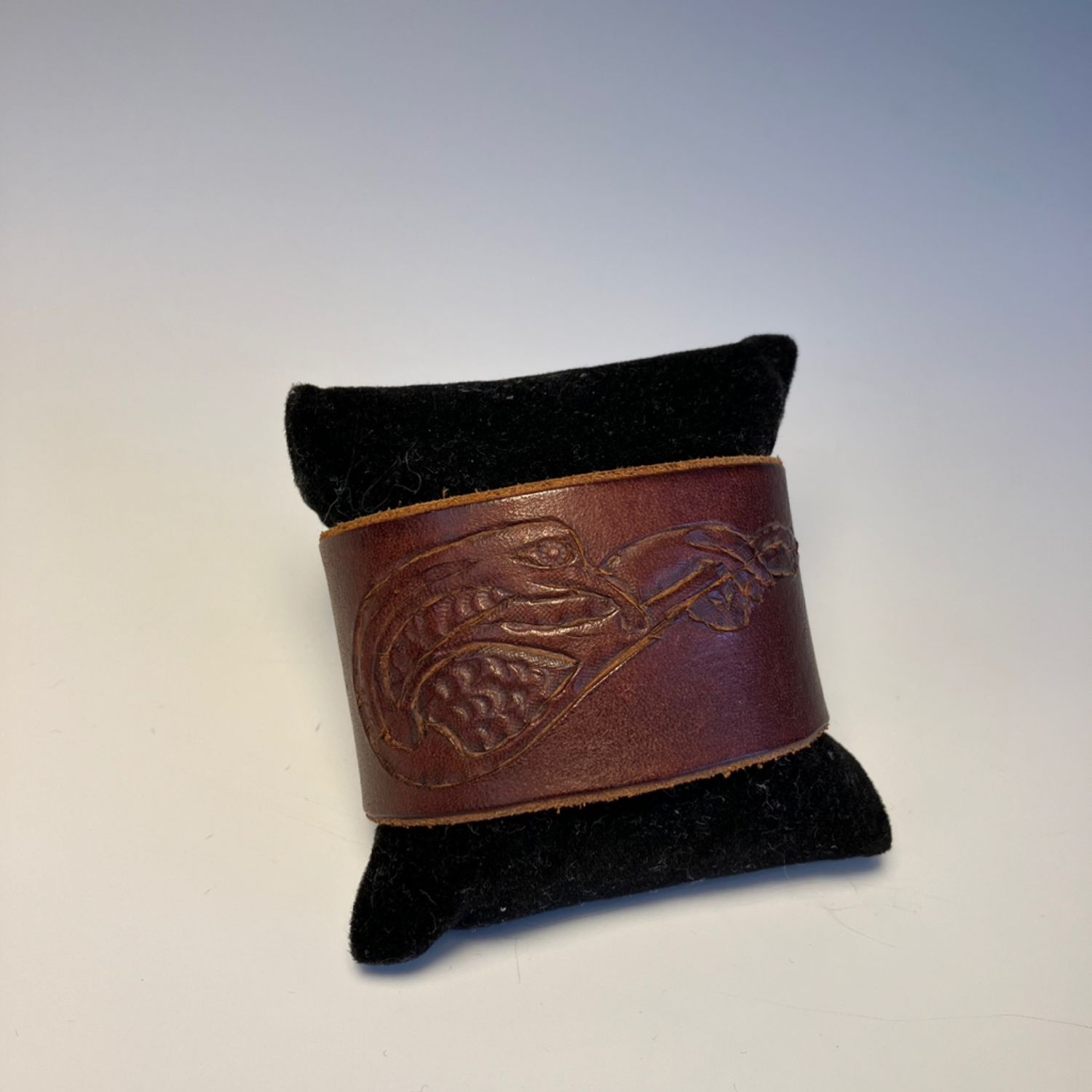 Snake Design Leather Bracelet