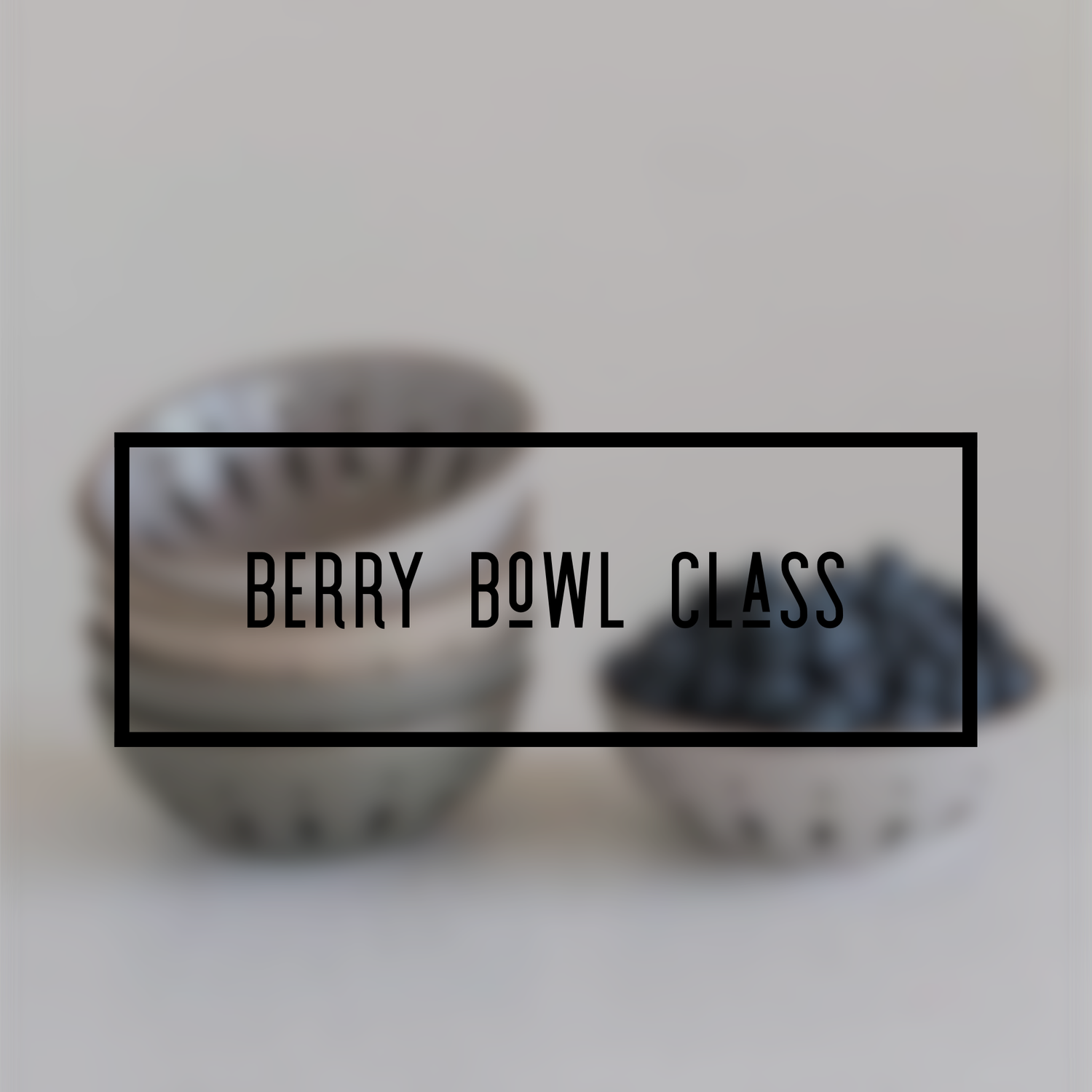 Berry Bowl Class • Adult 14+ • 8/17 • 5:30-6:30pm
