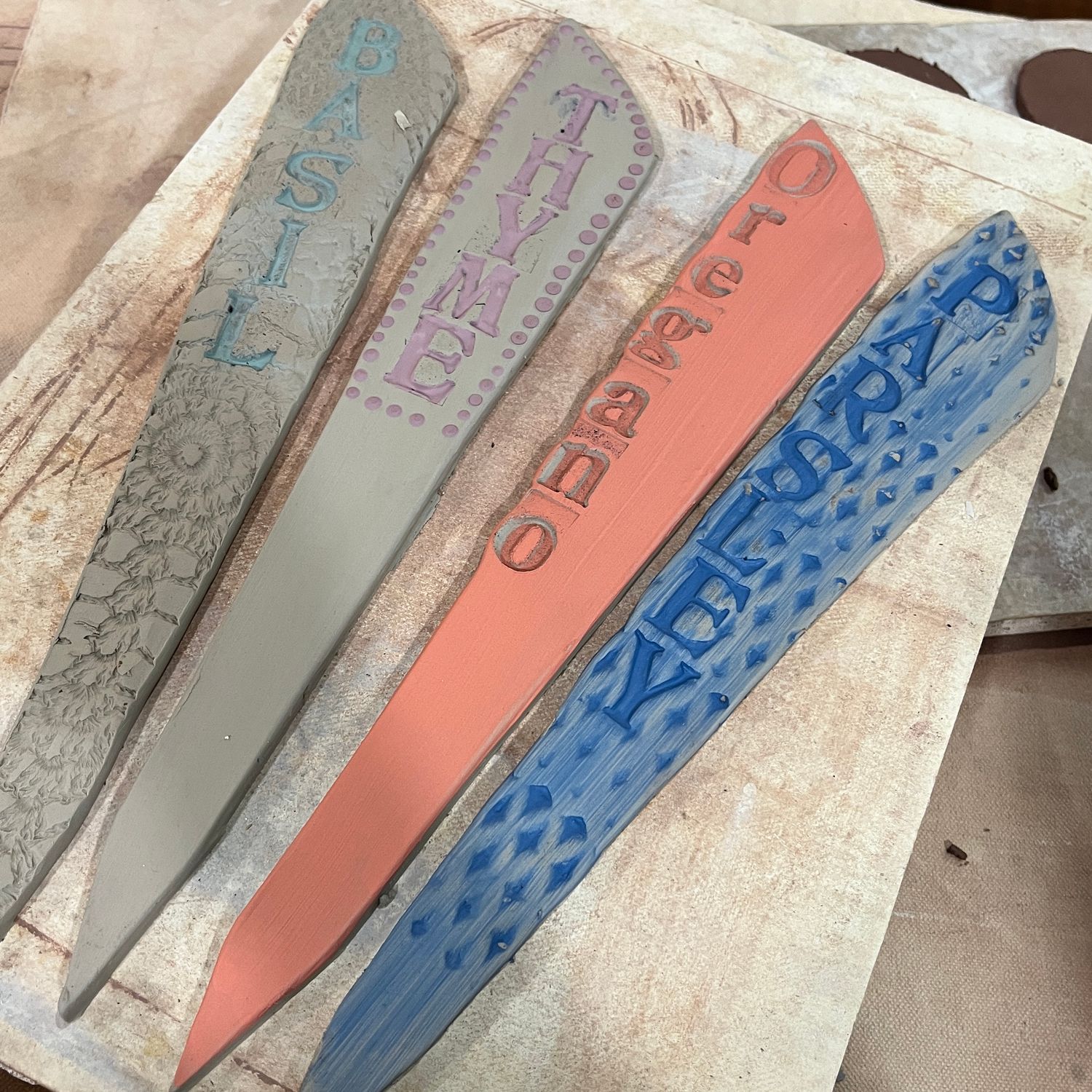 Ceramic Garden Stakes • Handbuilding • 5/25• 7-8pm