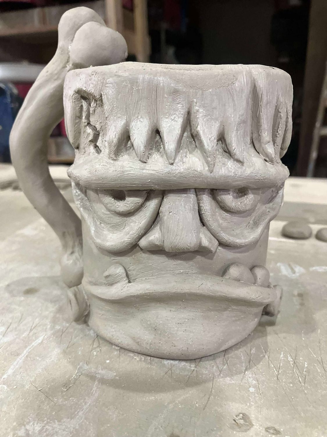 Frankenstein Mug - Coffee & Clay | 10/4 | 10:30am