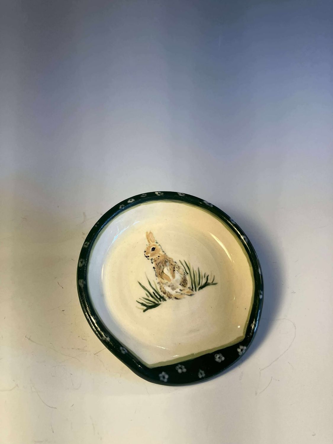 Bunny Spoon Rest Dish