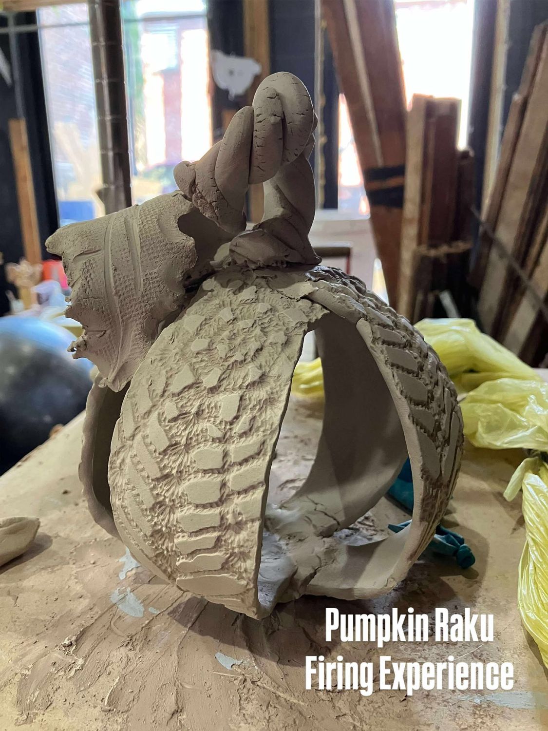 Pumpkin Raku Workshop | 10/9 | 6pm