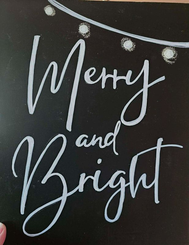 Merry & Bright Hand-lettering Workshop