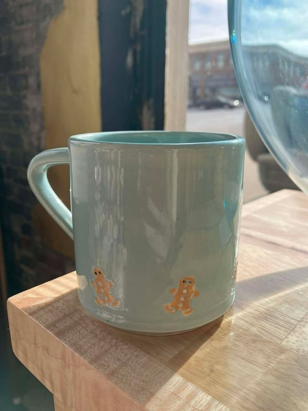 Gingerbread Man Mug