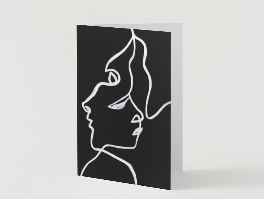"Gemini" Greeting Card