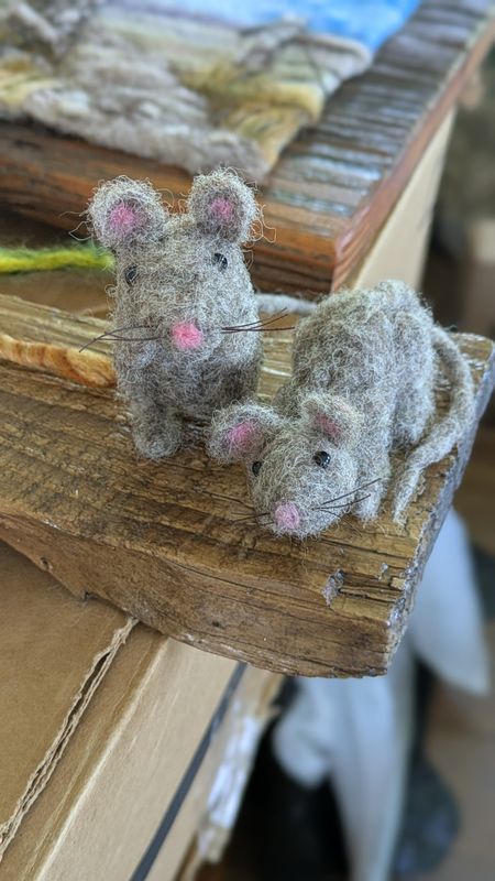 Needle-Felting Mice Workshop | 11/14 | 10:30am