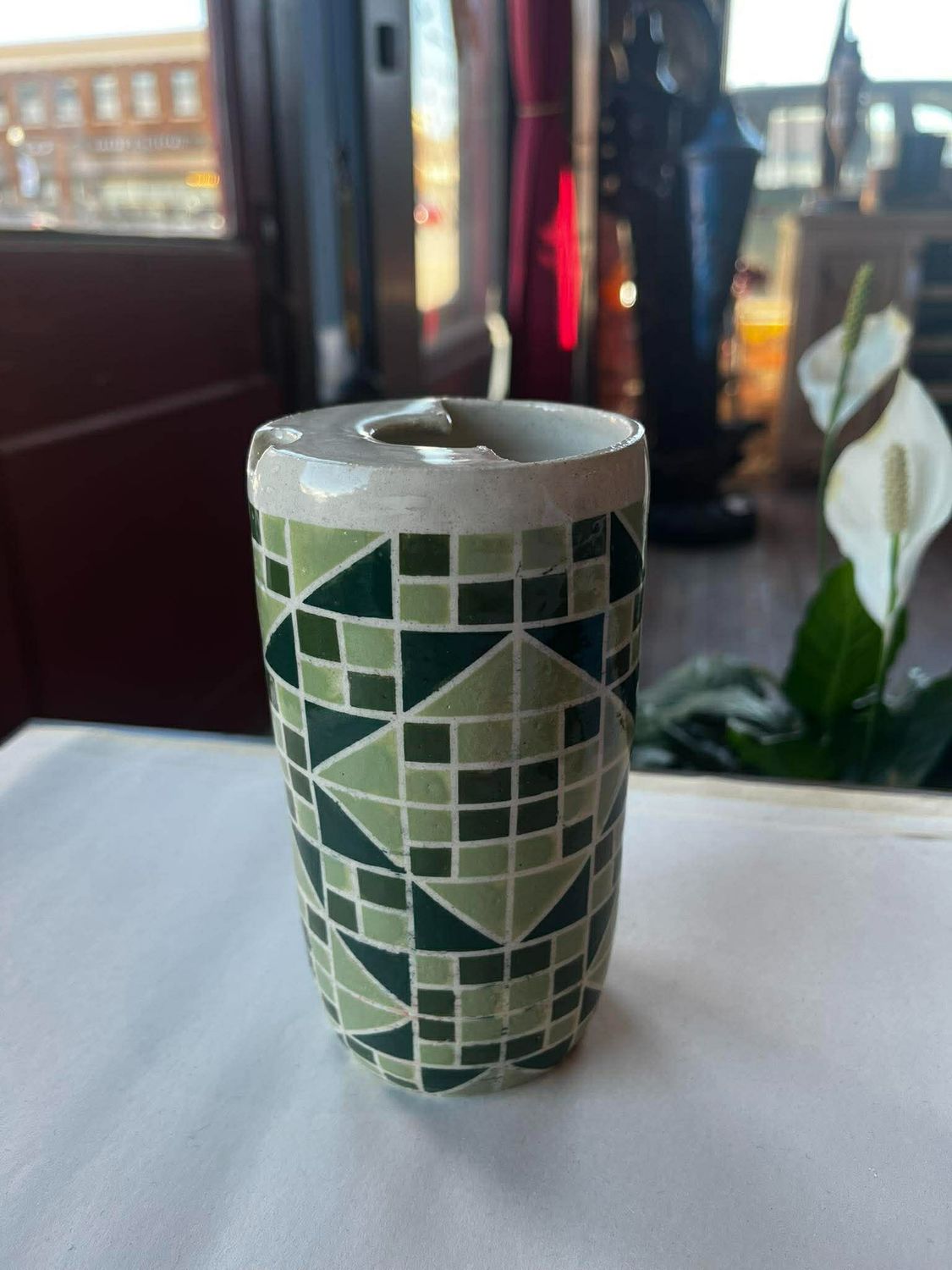 Green Jacob's Ladder Tumbler