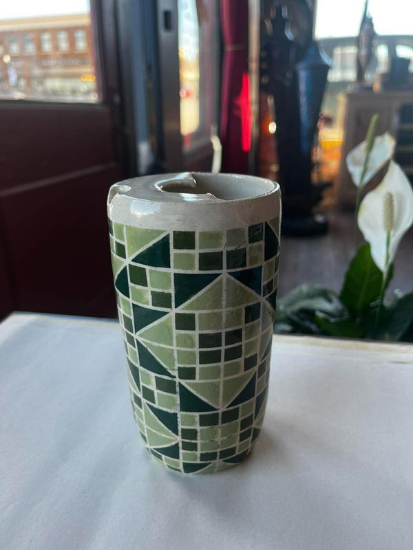 Green Jacob's Ladder Tumbler