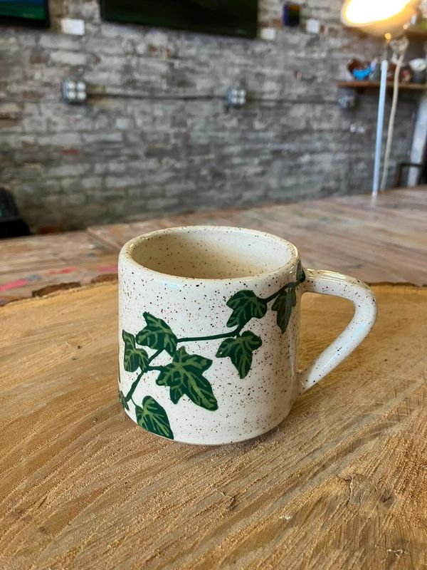Green Vine Mugs