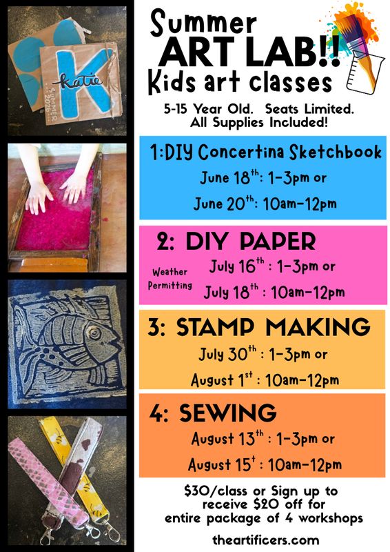 Summer Art Lab Package