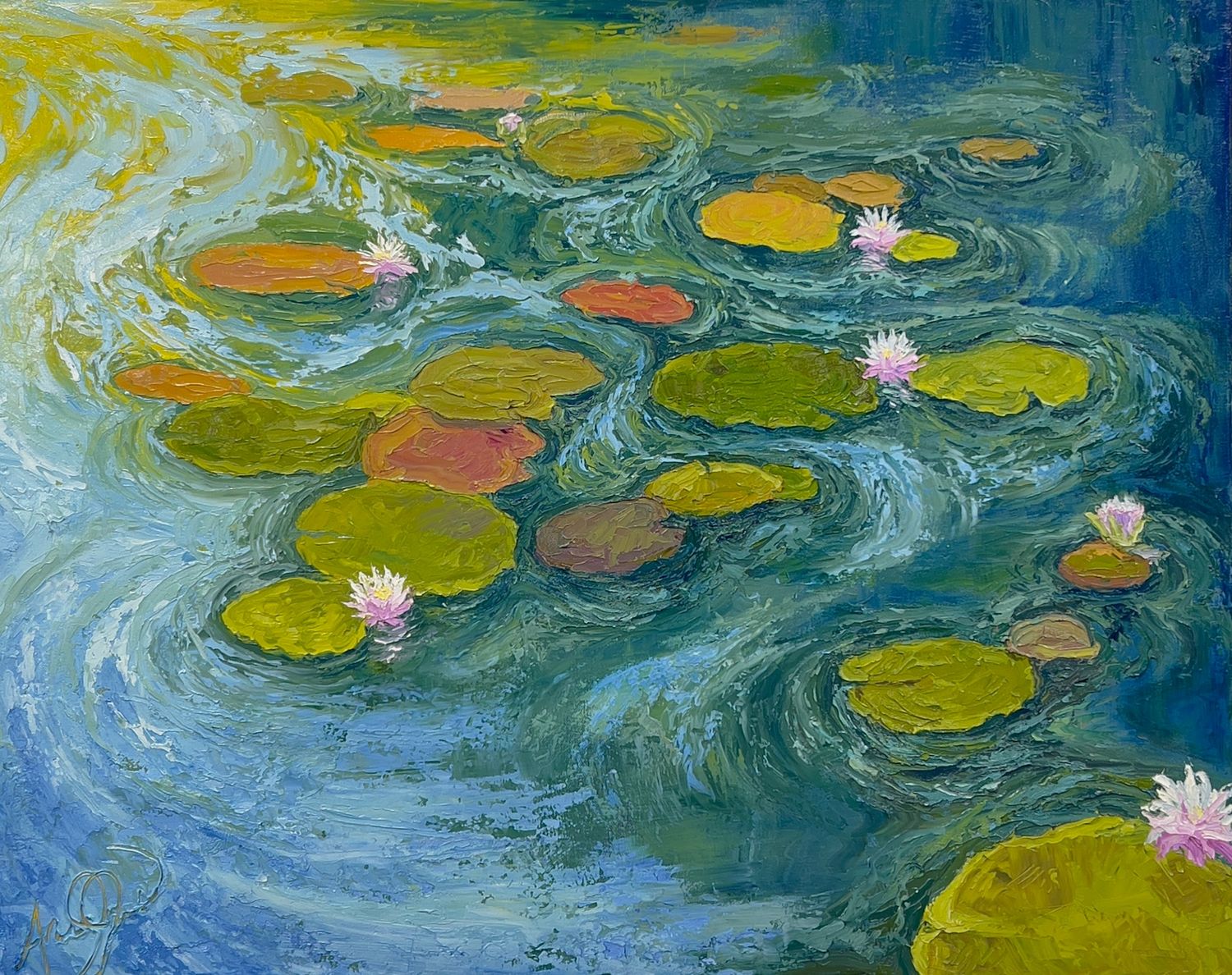 The Flow between Lily and Water