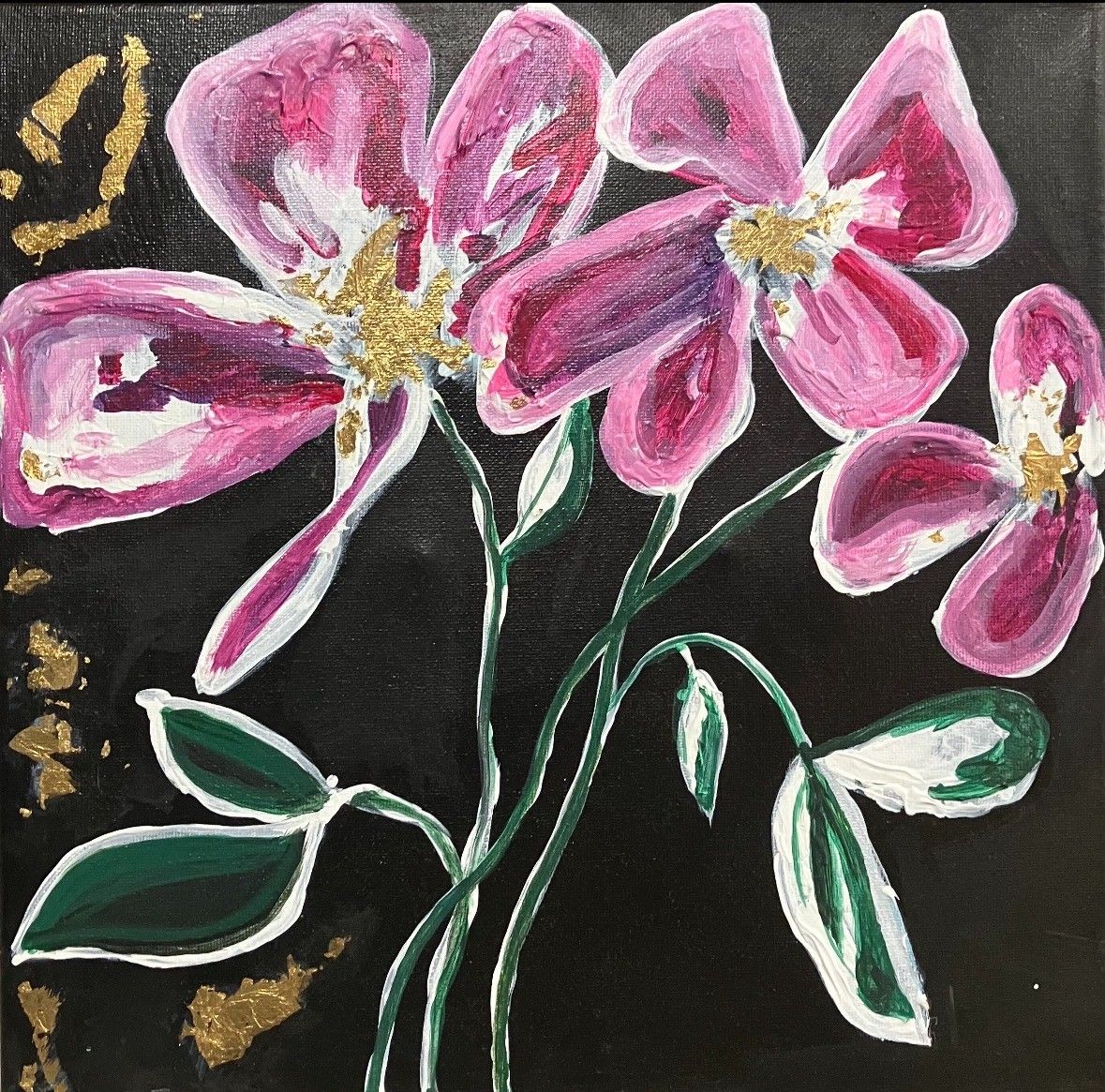 Orchids & Gold Foil | 7/16 | 6pm