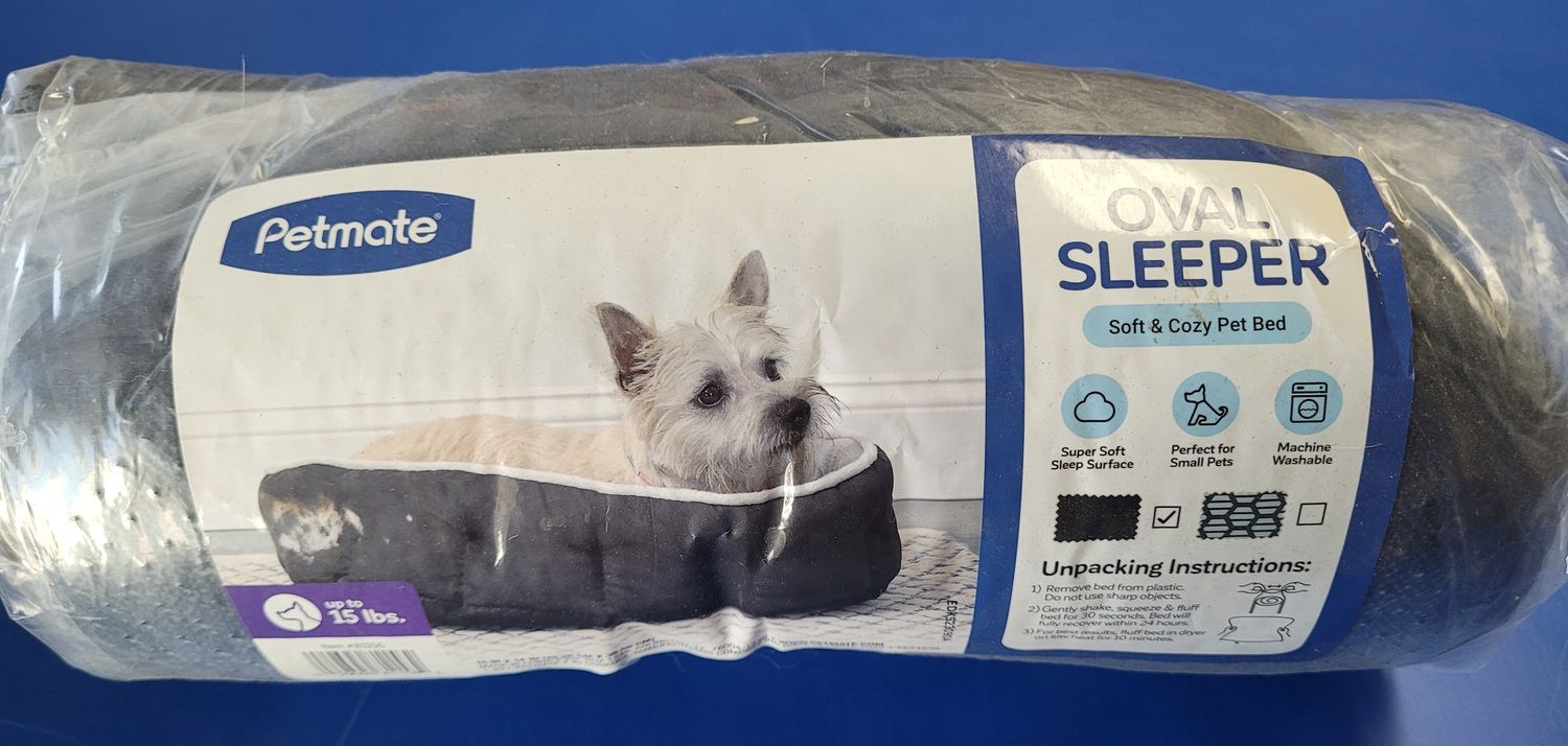 19x14" Oval Sleeper Dog Bed