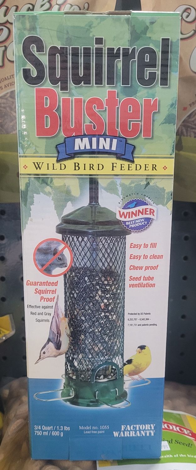 Mini Brome Squirrel Proof Bird Feeder
