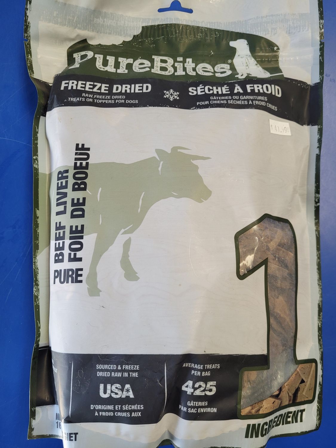 Pure Bites Beef Liver 470g