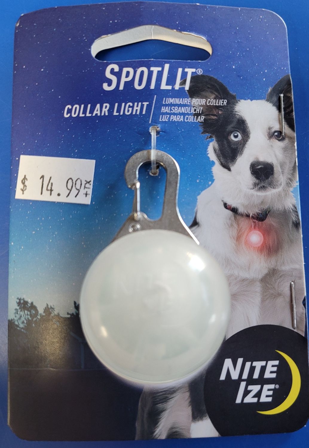 Nite Ize Spotlit Collar Light red