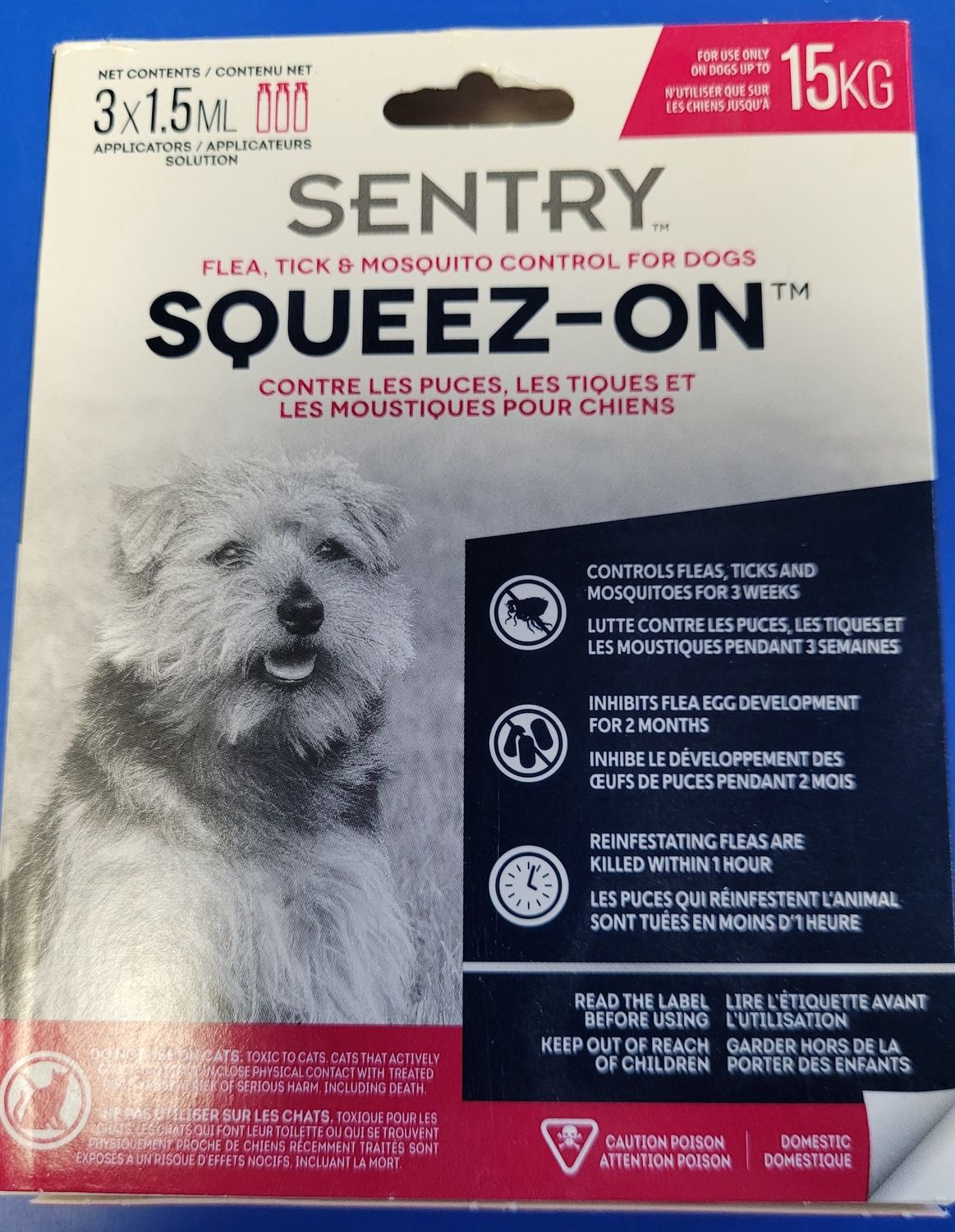 Flea &amp; Tick Control -15kg