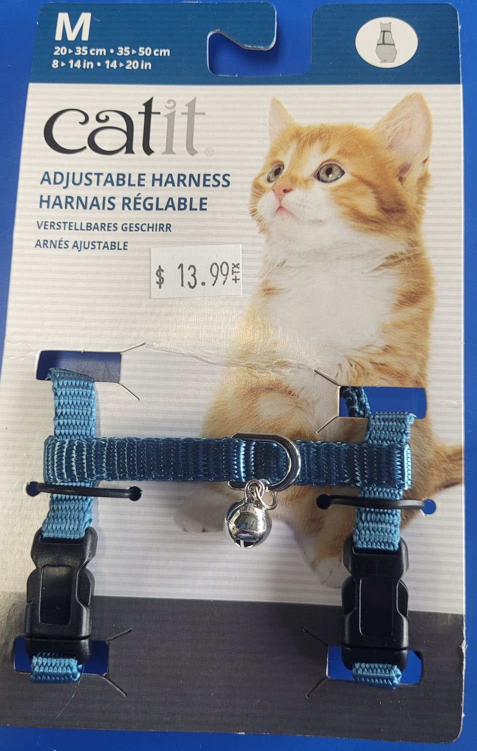 Catit Cat Harness blue