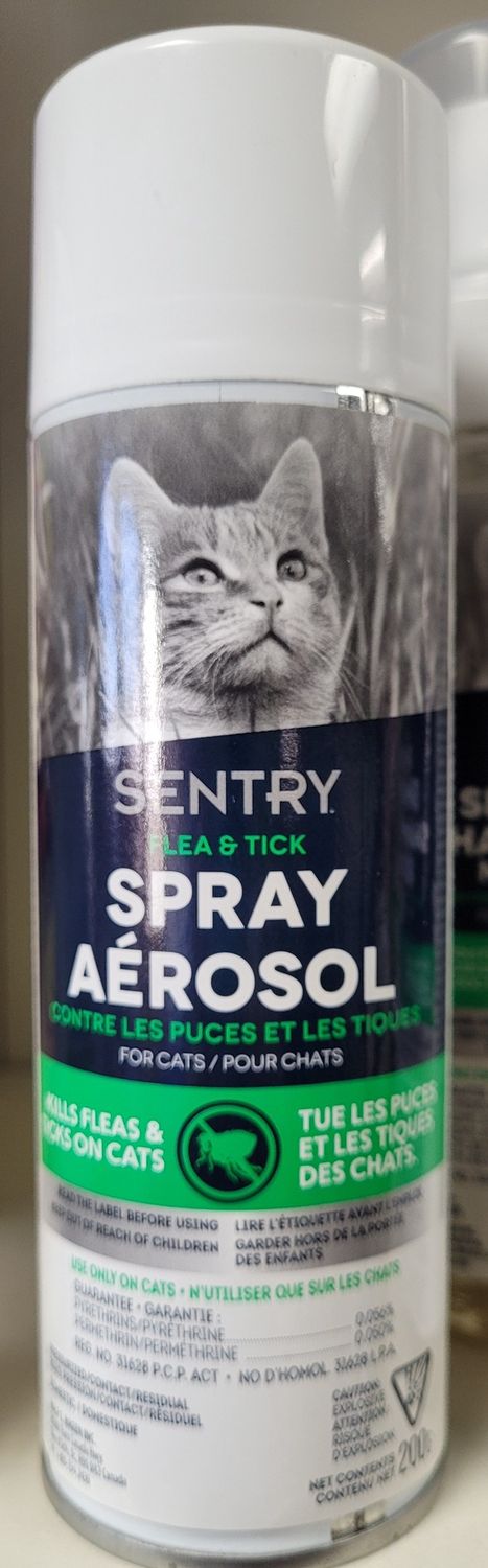 Sentry Flea &amp; Tick Spray for Cats