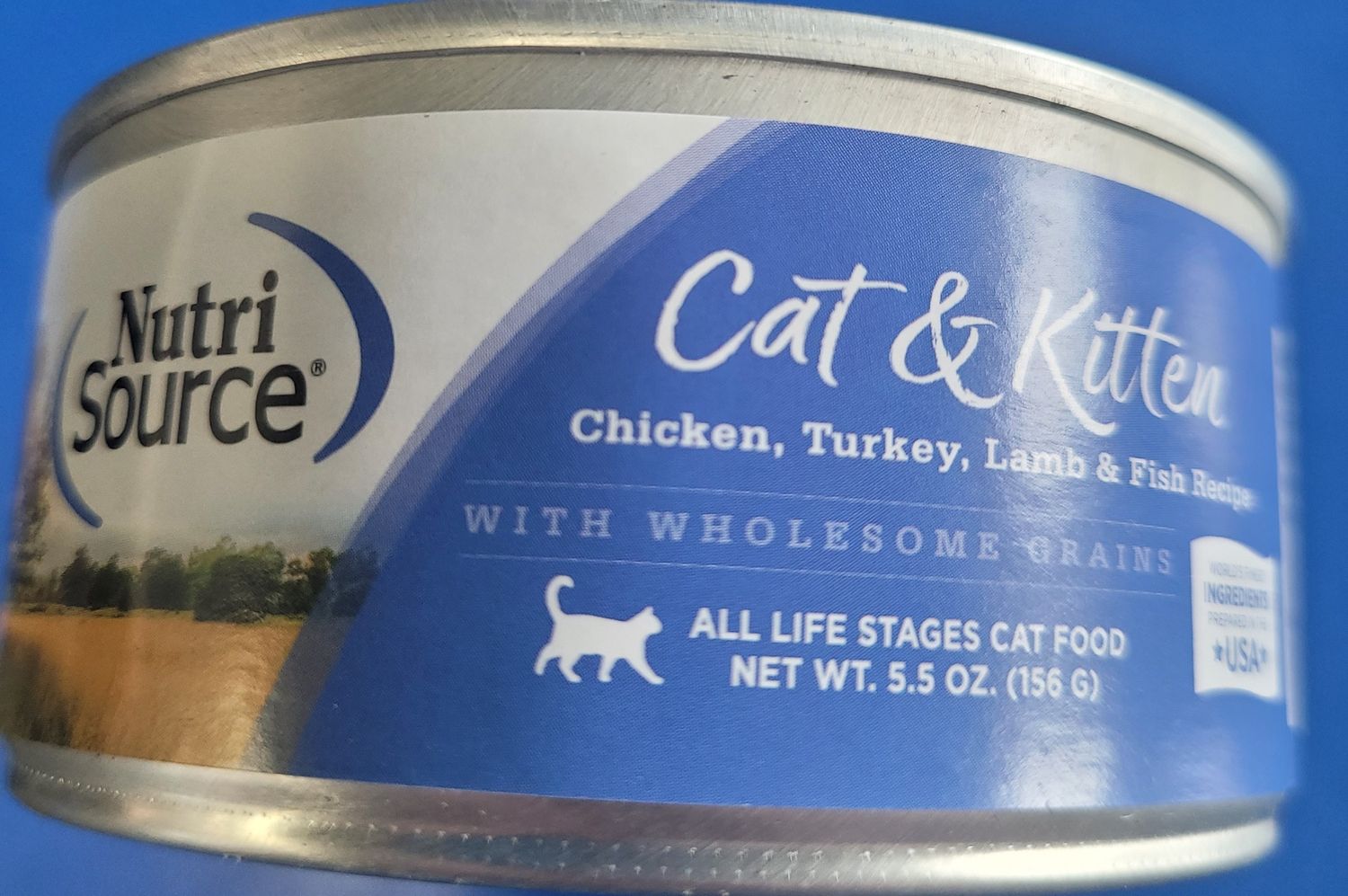 Nutrisource Canned Cat &amp; Kitten Food  Ckn/Trky/Lamb/Fish 5oz