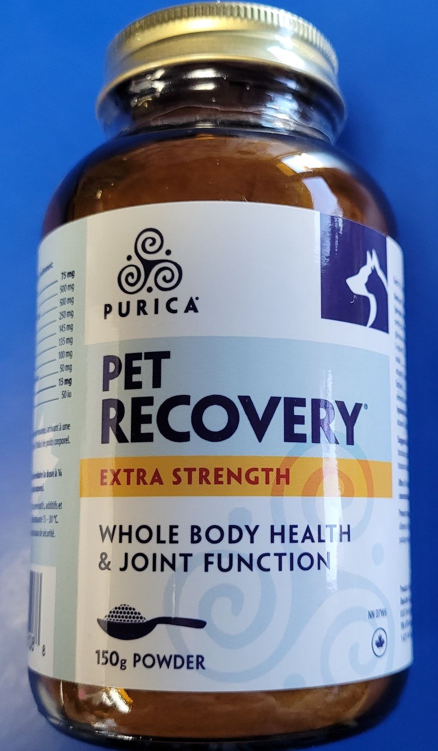 Purica Recovery Pet Extra Strength Powder 150g