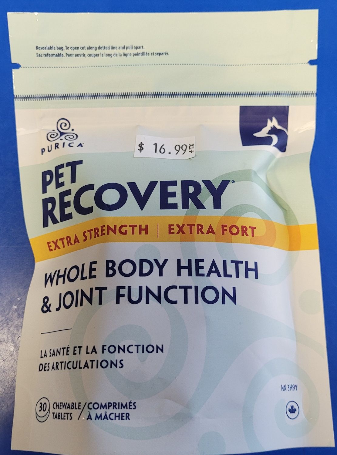 Purica Pet Recovery Extra Strength 30 Tablets