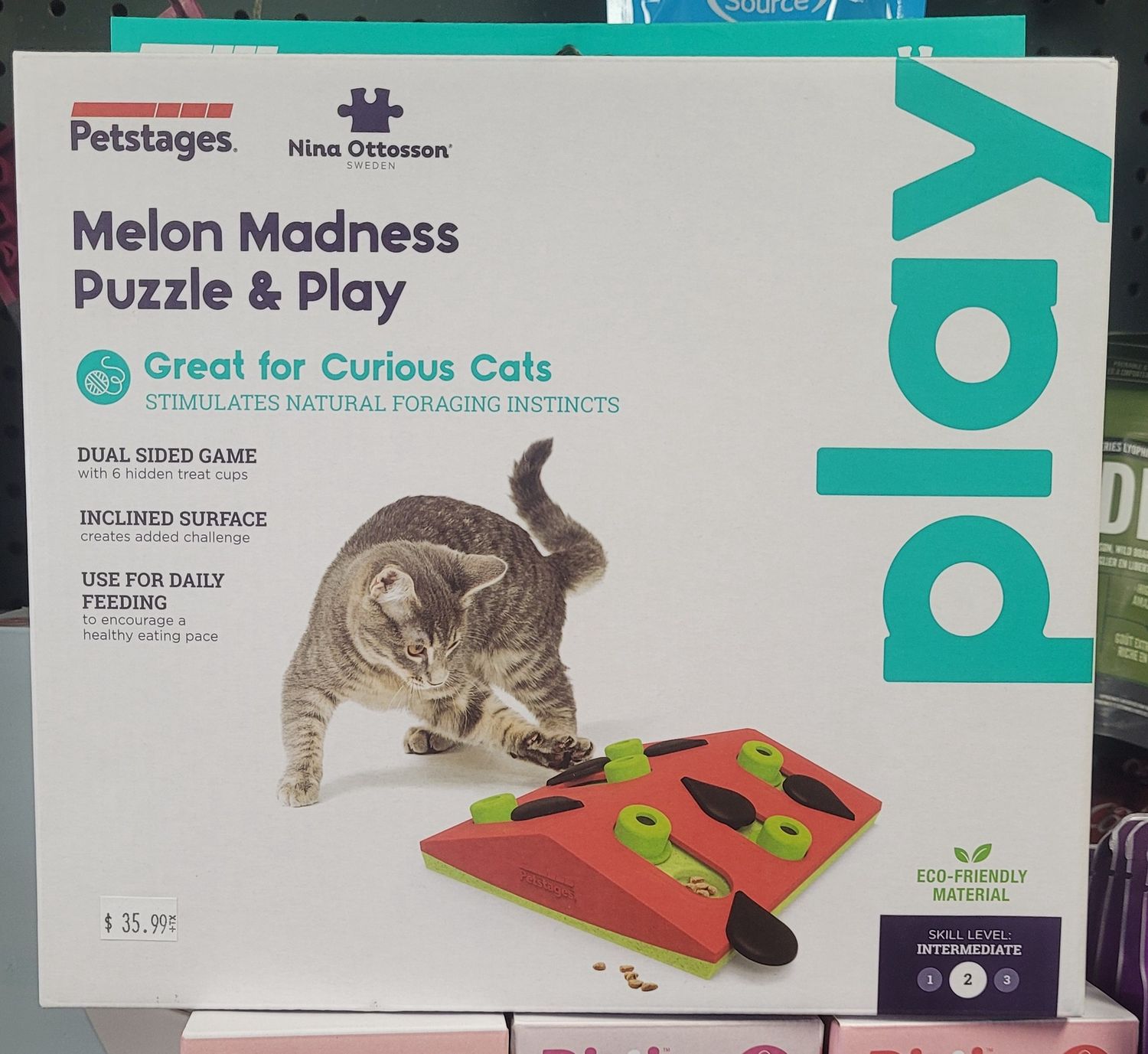 Puzzle &amp; Play Melon Maddness pink