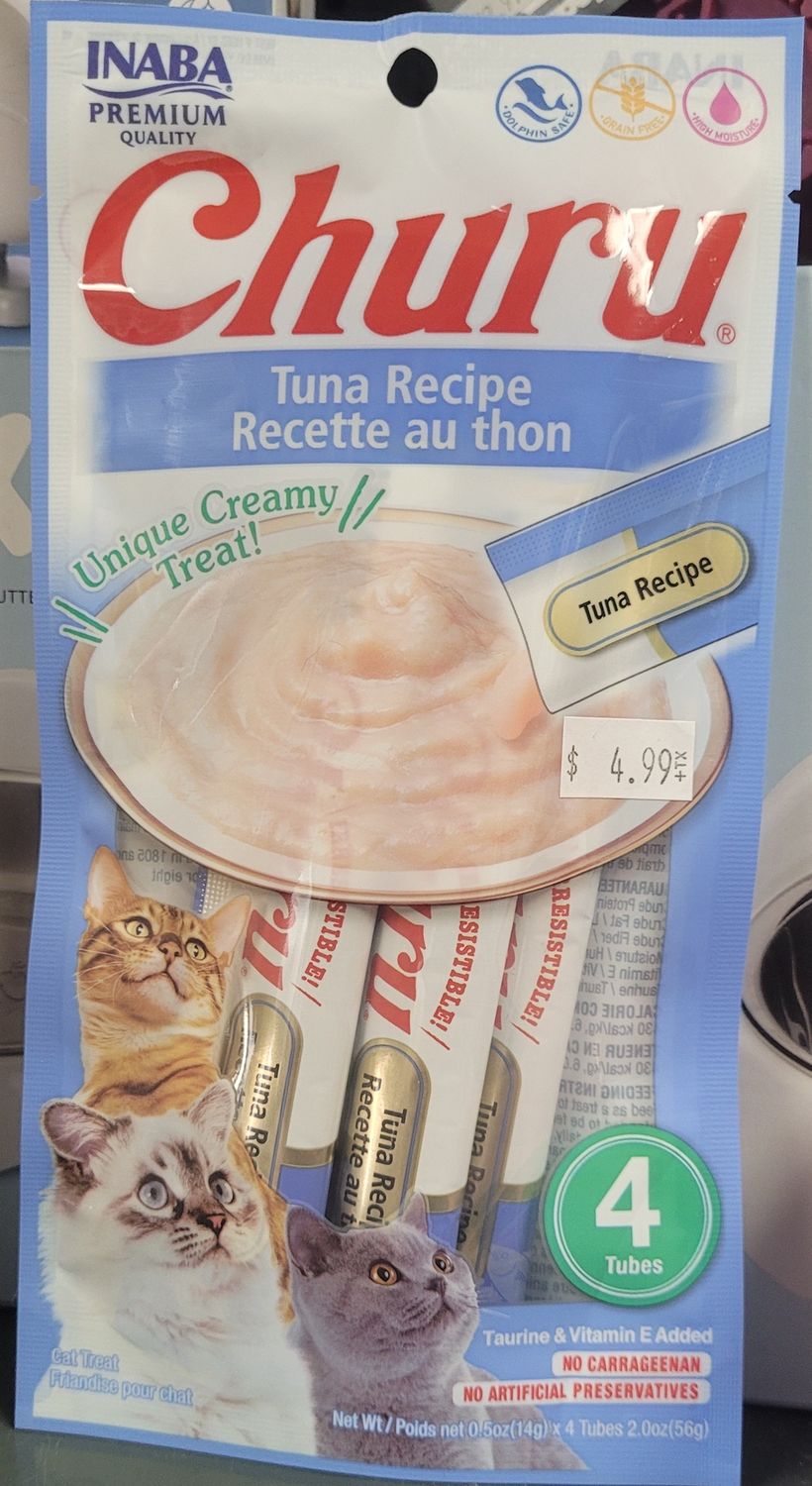 INA Churu Puree Tuna Cat Treat