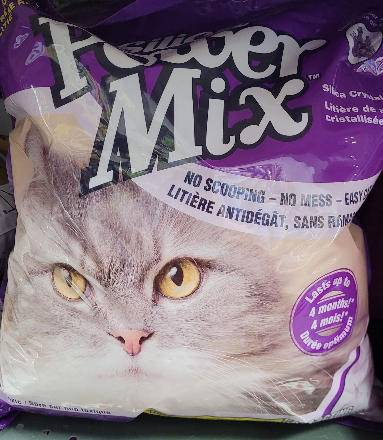 Cat It Silica Cat Litter 6.8kg lavender scent