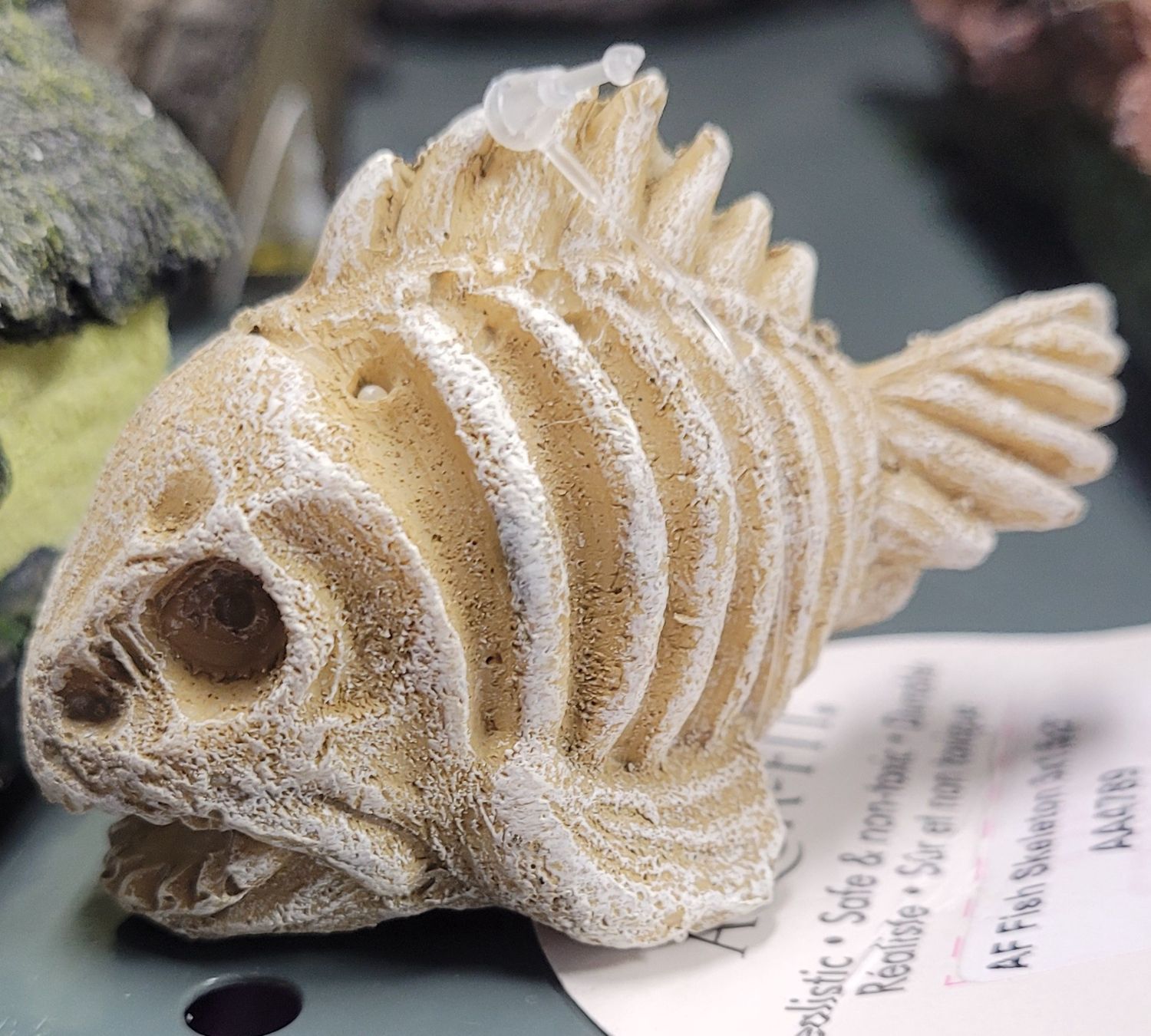 Aqua Fit Fish Skeleton Aquarium Decor