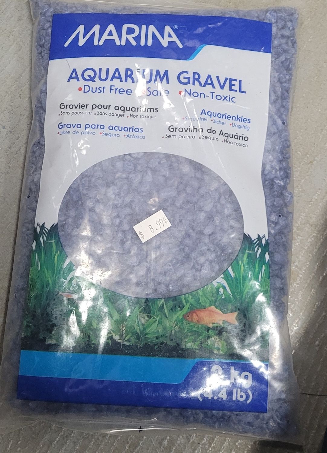 Marina Aquarium Gravel  Blue