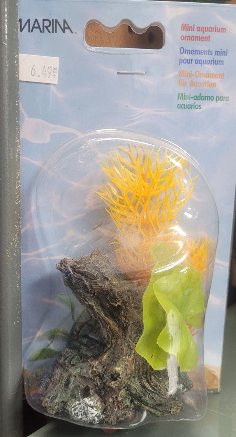 Marina Betta Bowl Driftwood Ornament