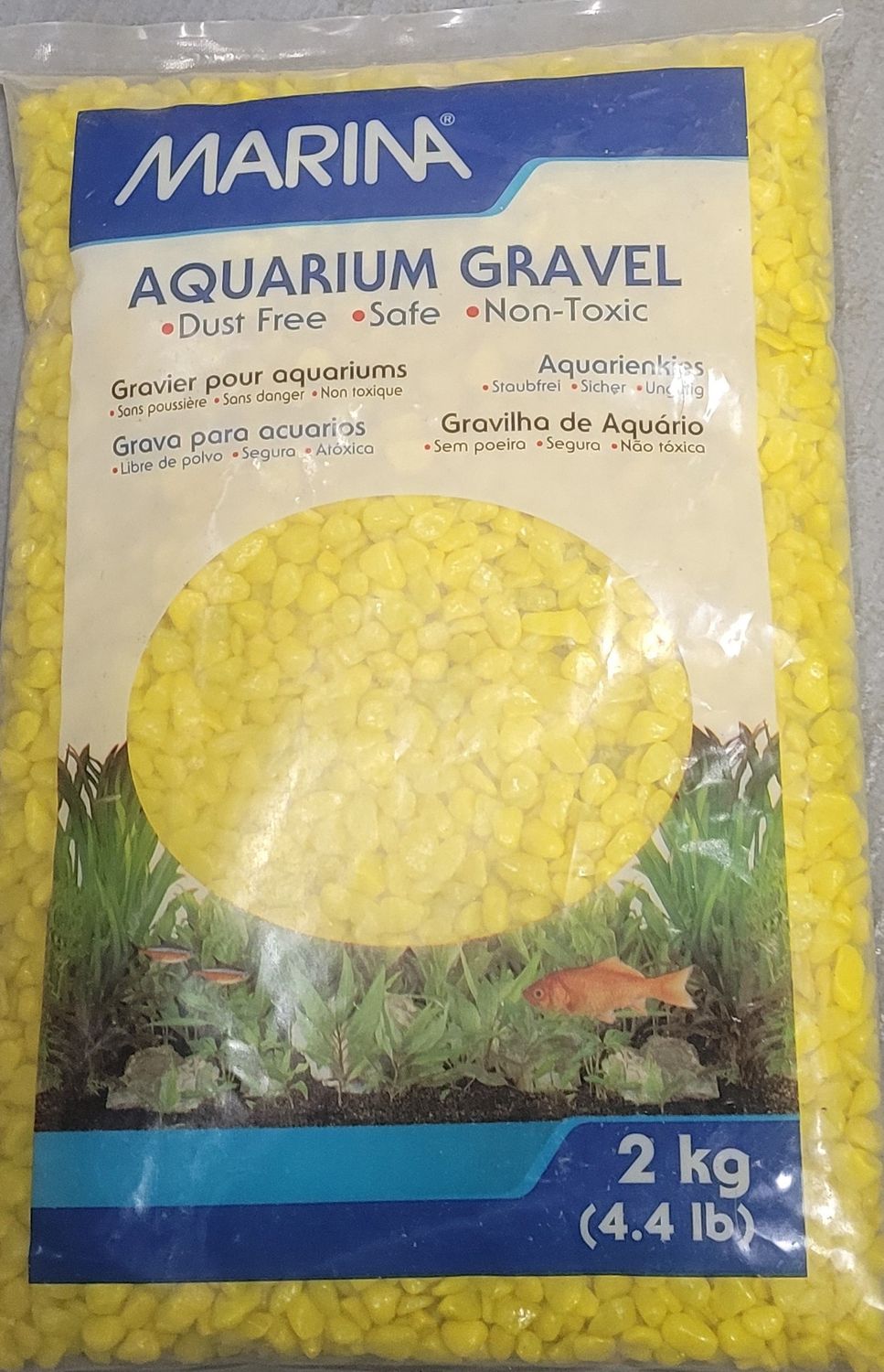 Marina Aqua Gravel yellow