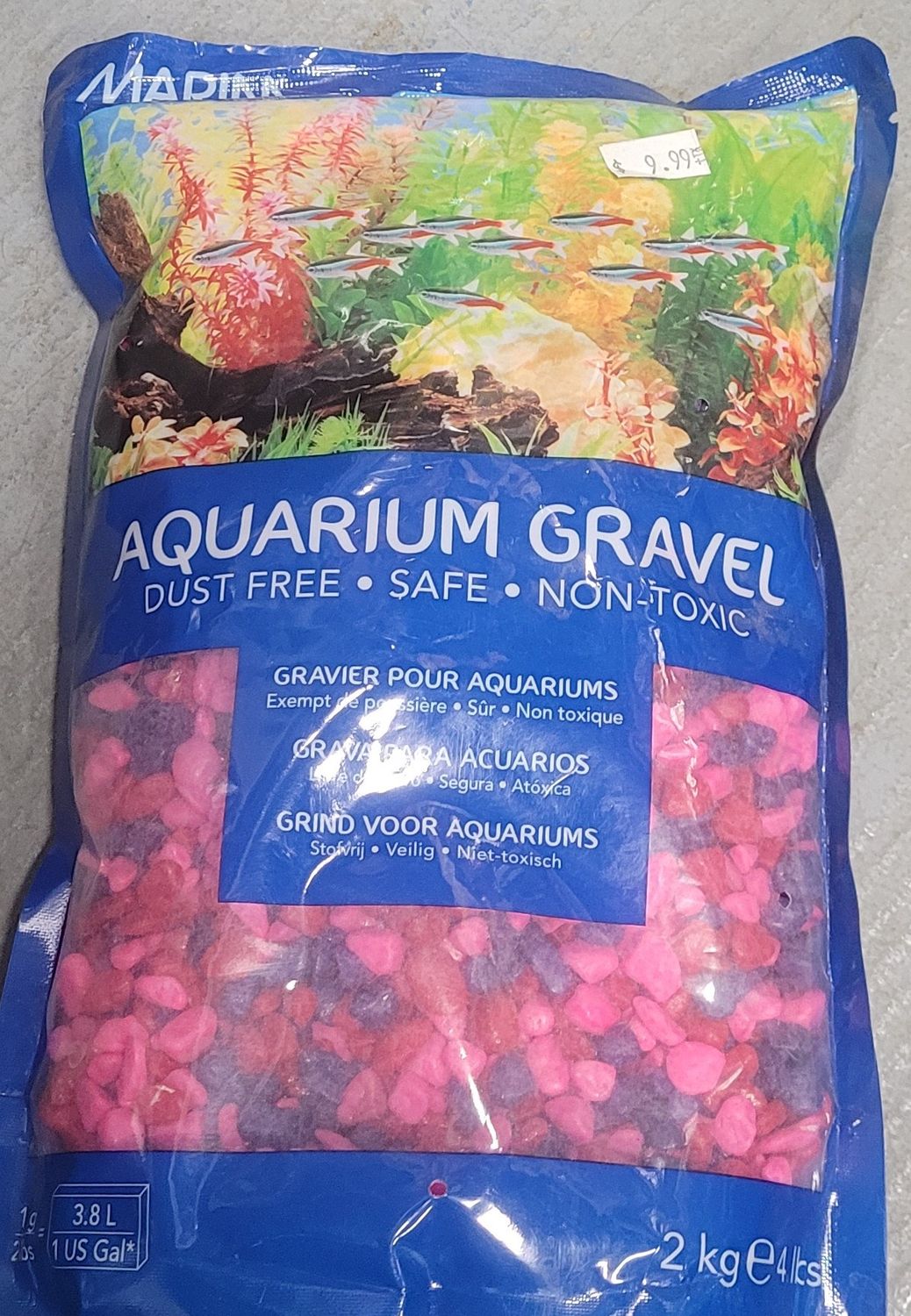 Marina Gravel 2kg jelly bean