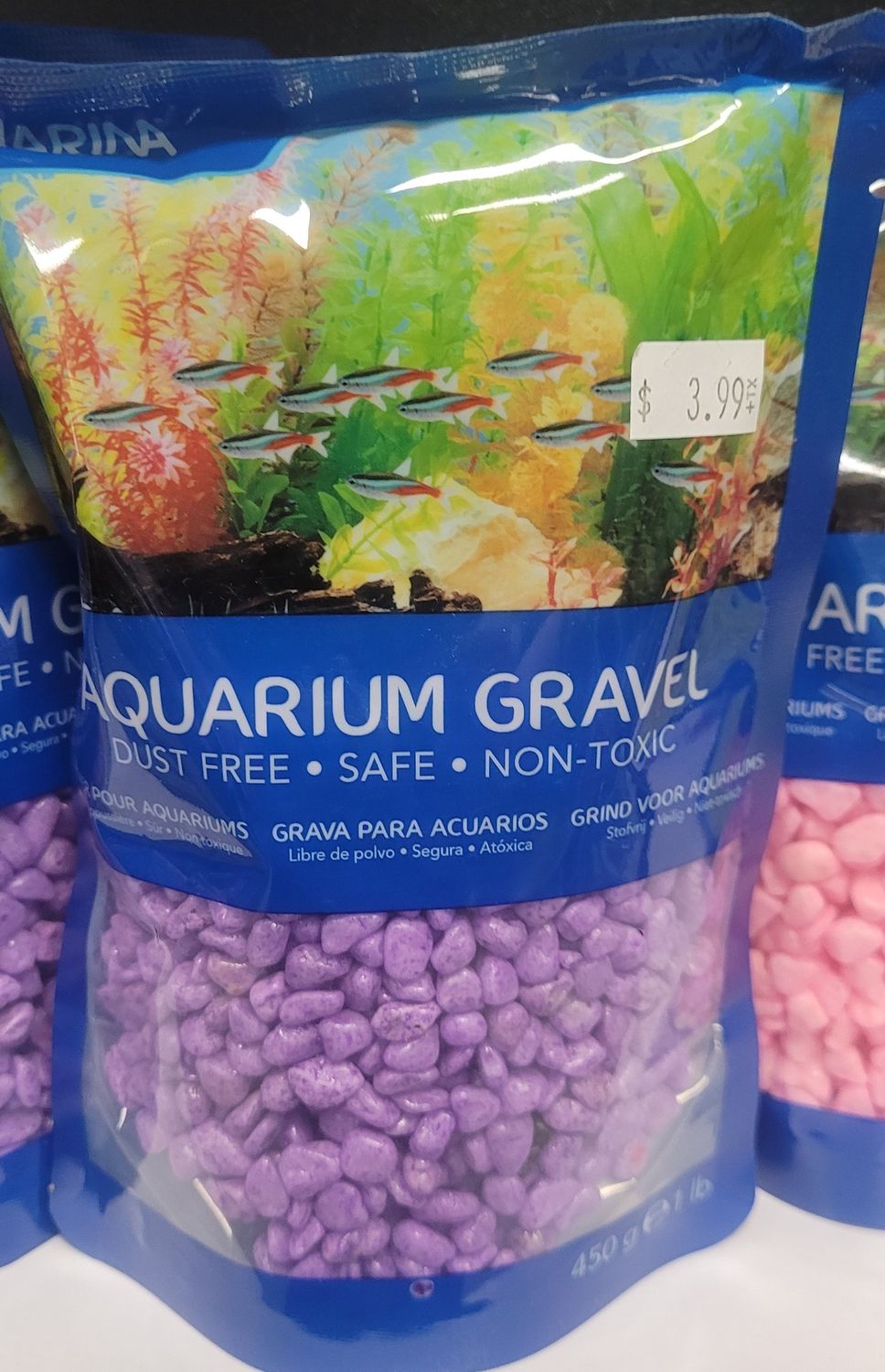 Marina Aquarium Gravel purple 450g