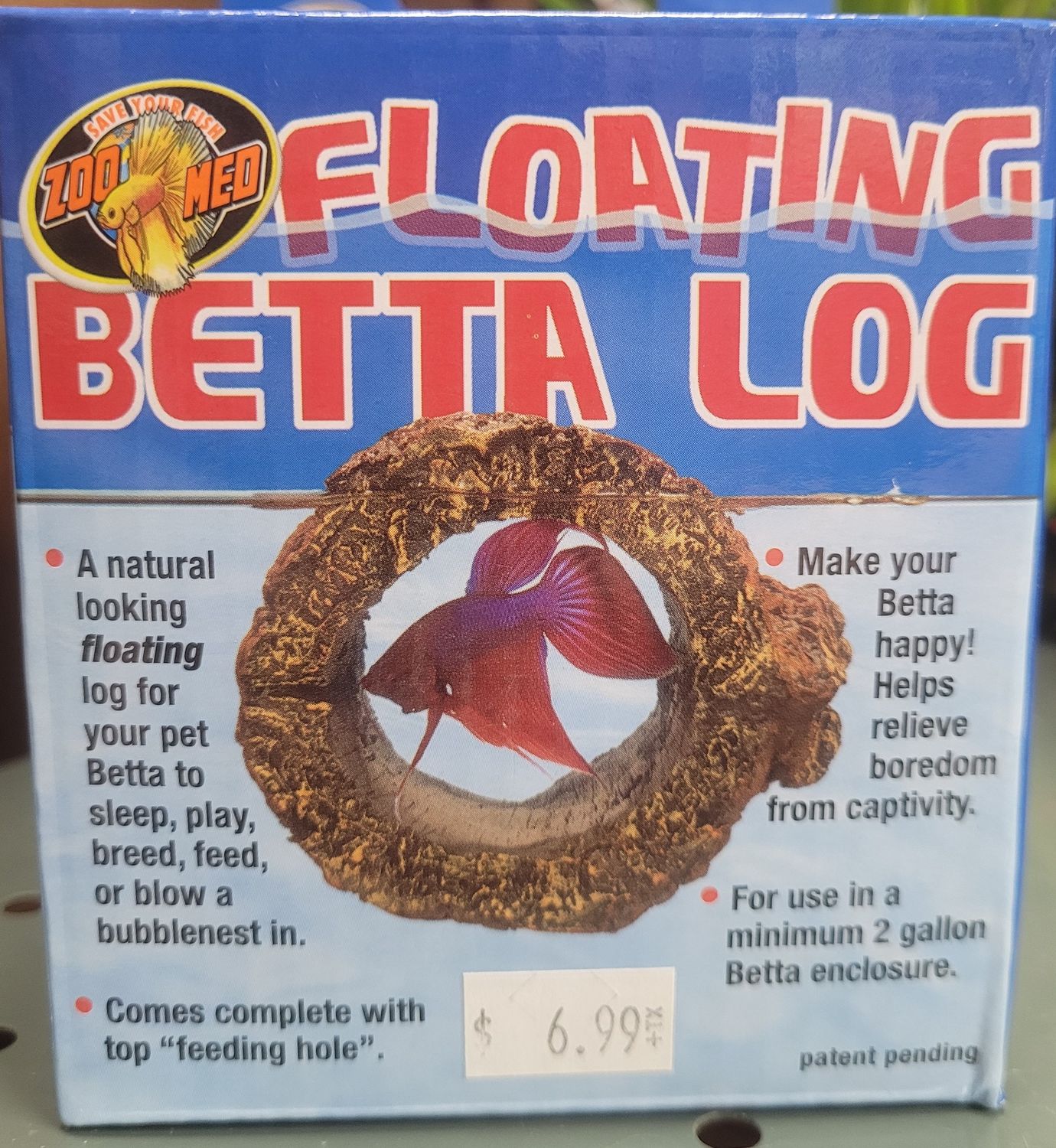 Zoo Med Betta Floating Log