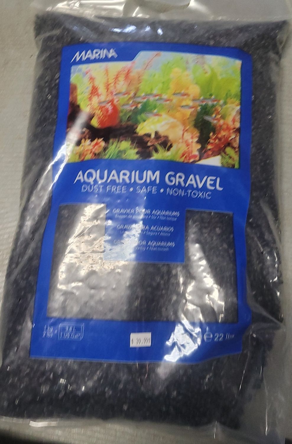 Marina Aquarium Gravel Blk 10kg