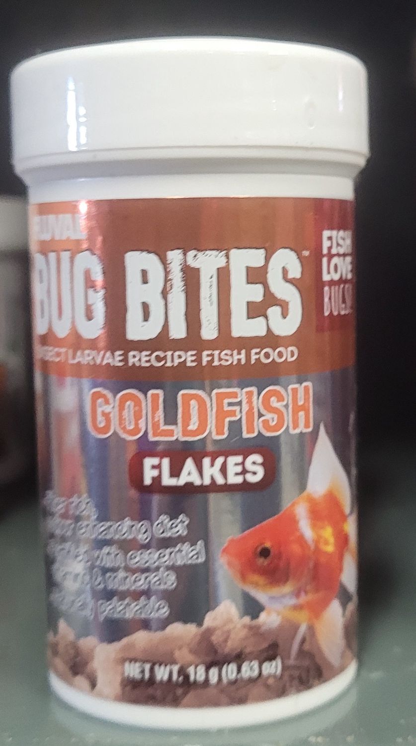 Fluval Bug Bites Goldfish Flakes 18g