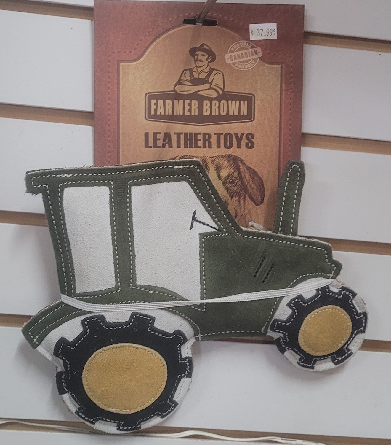 Farmer Brown Reversible Green Tractor
