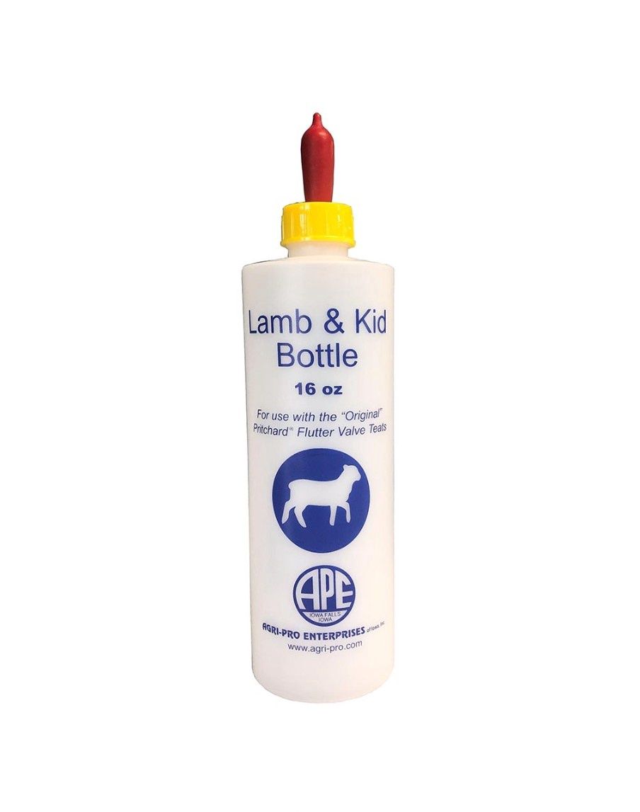 Lamb Bottle w/Pritchard Nipple 16oz