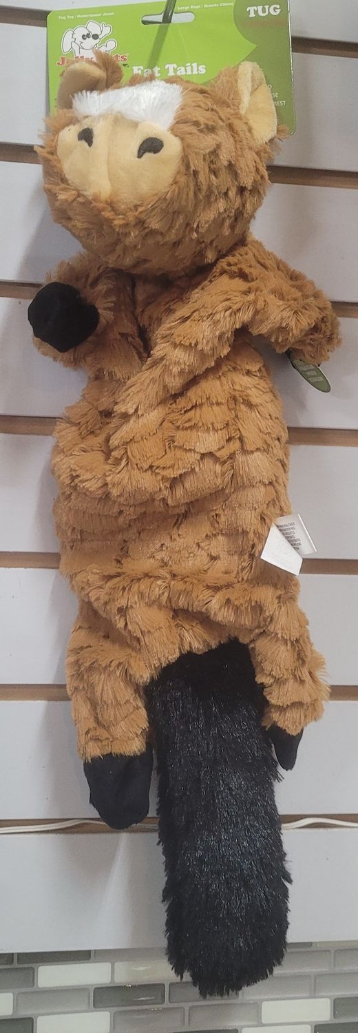 Fat Tail Horse w/Squeaker Dog Toy