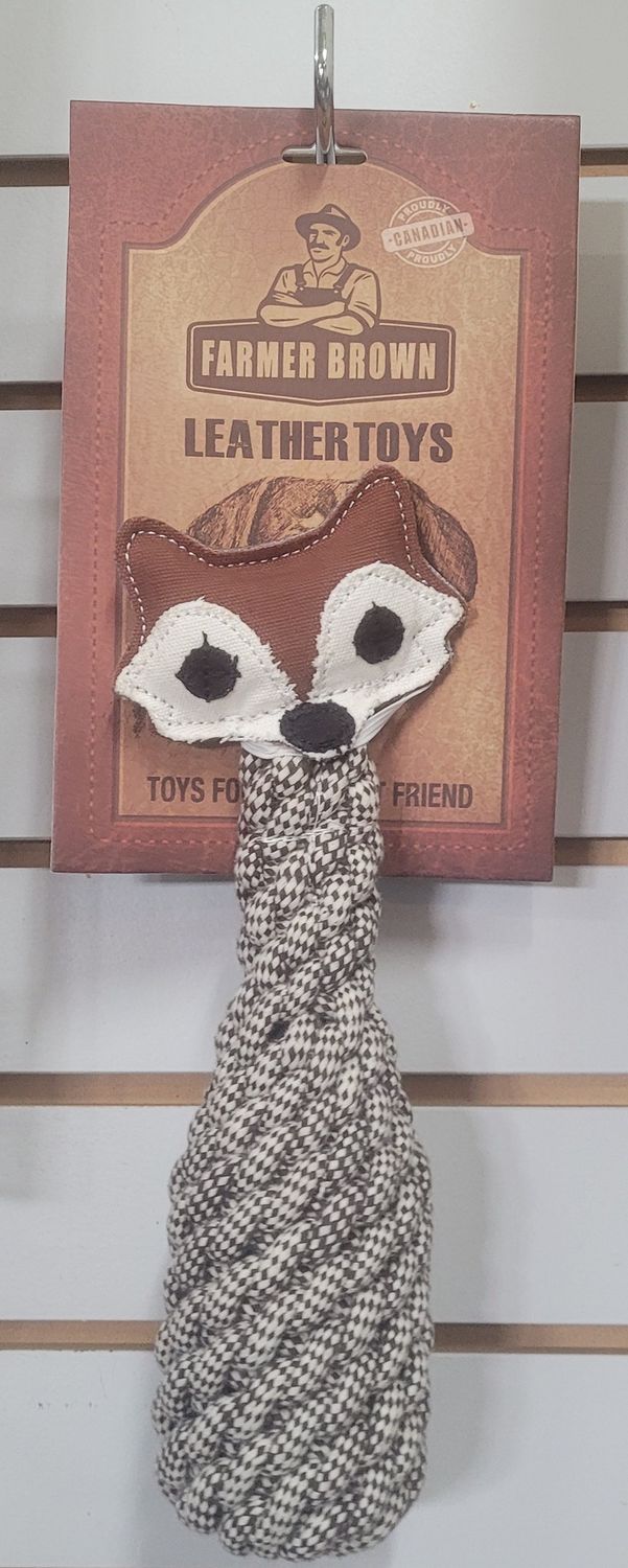Farmer Brown Poly Rope Bottle Fox