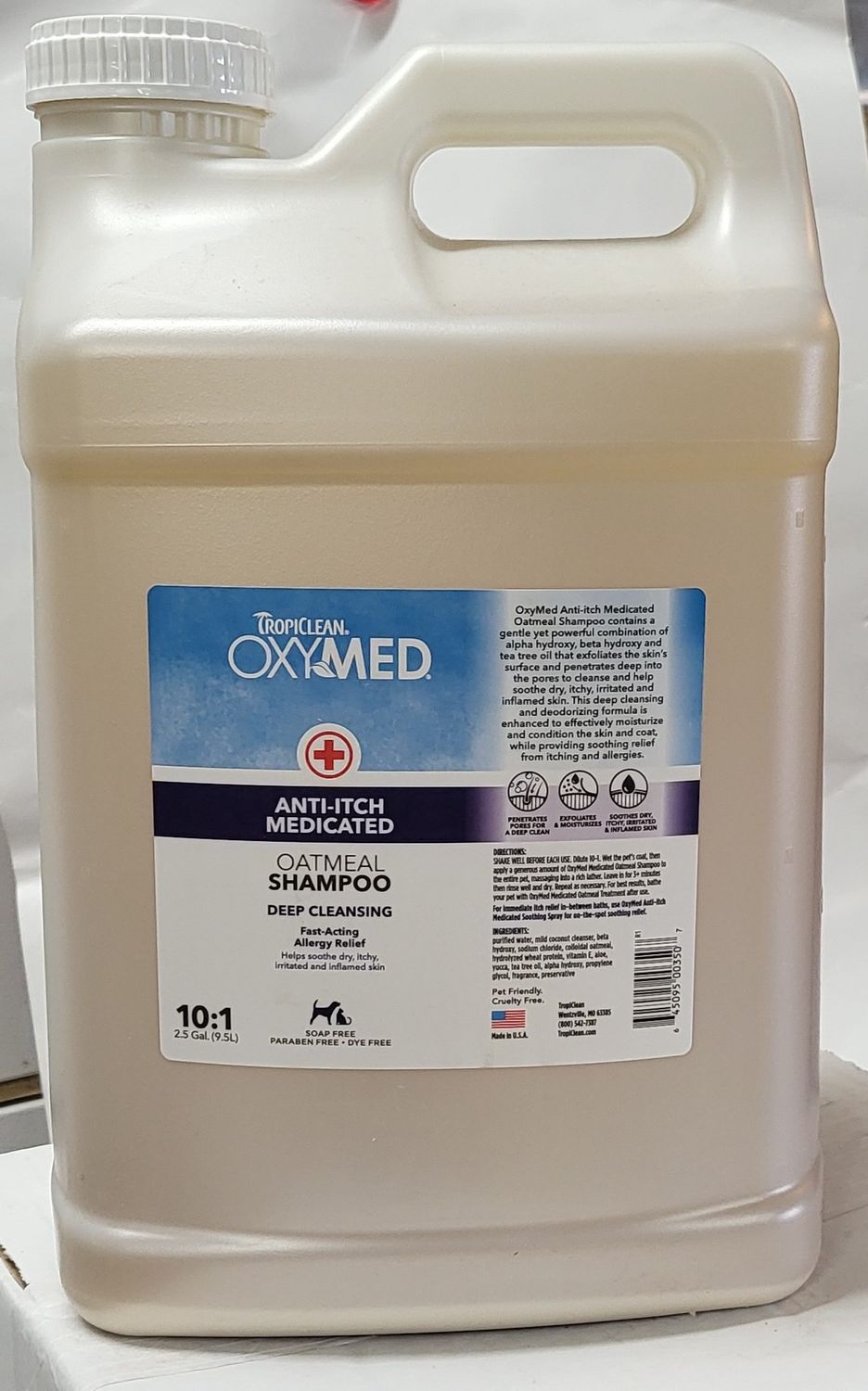 Oxy Med Shampoo 2.5gal