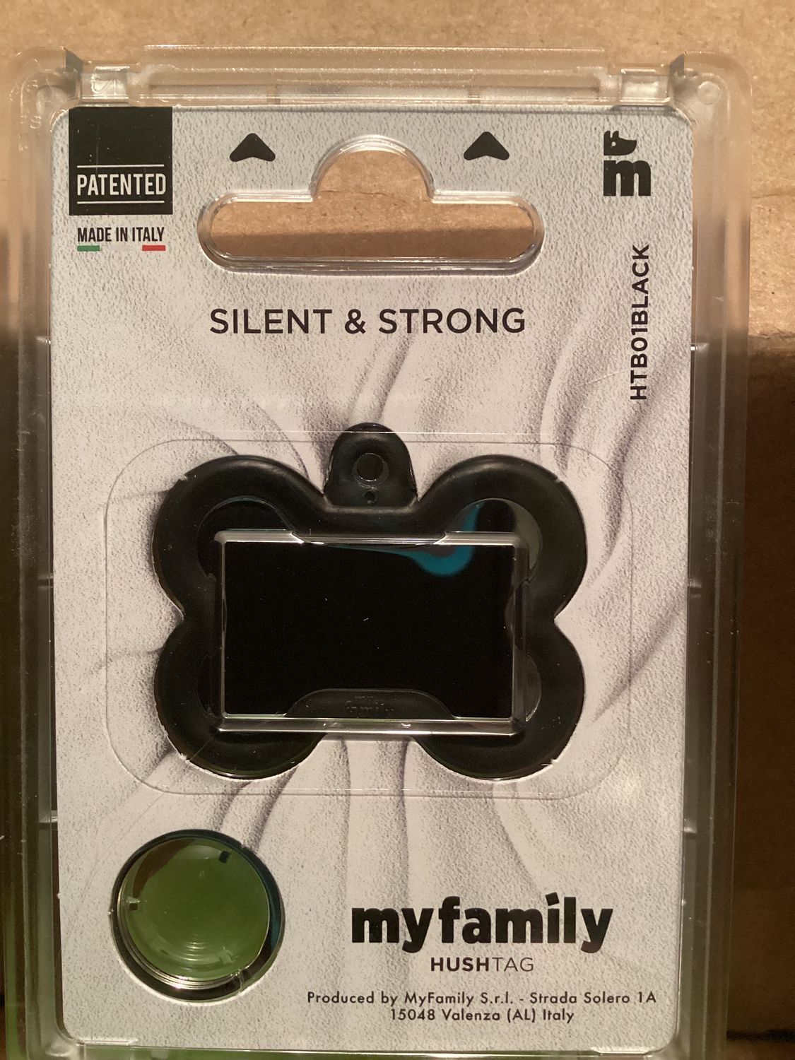 MF Hushtag Bone Chrome &amp; Black Lg