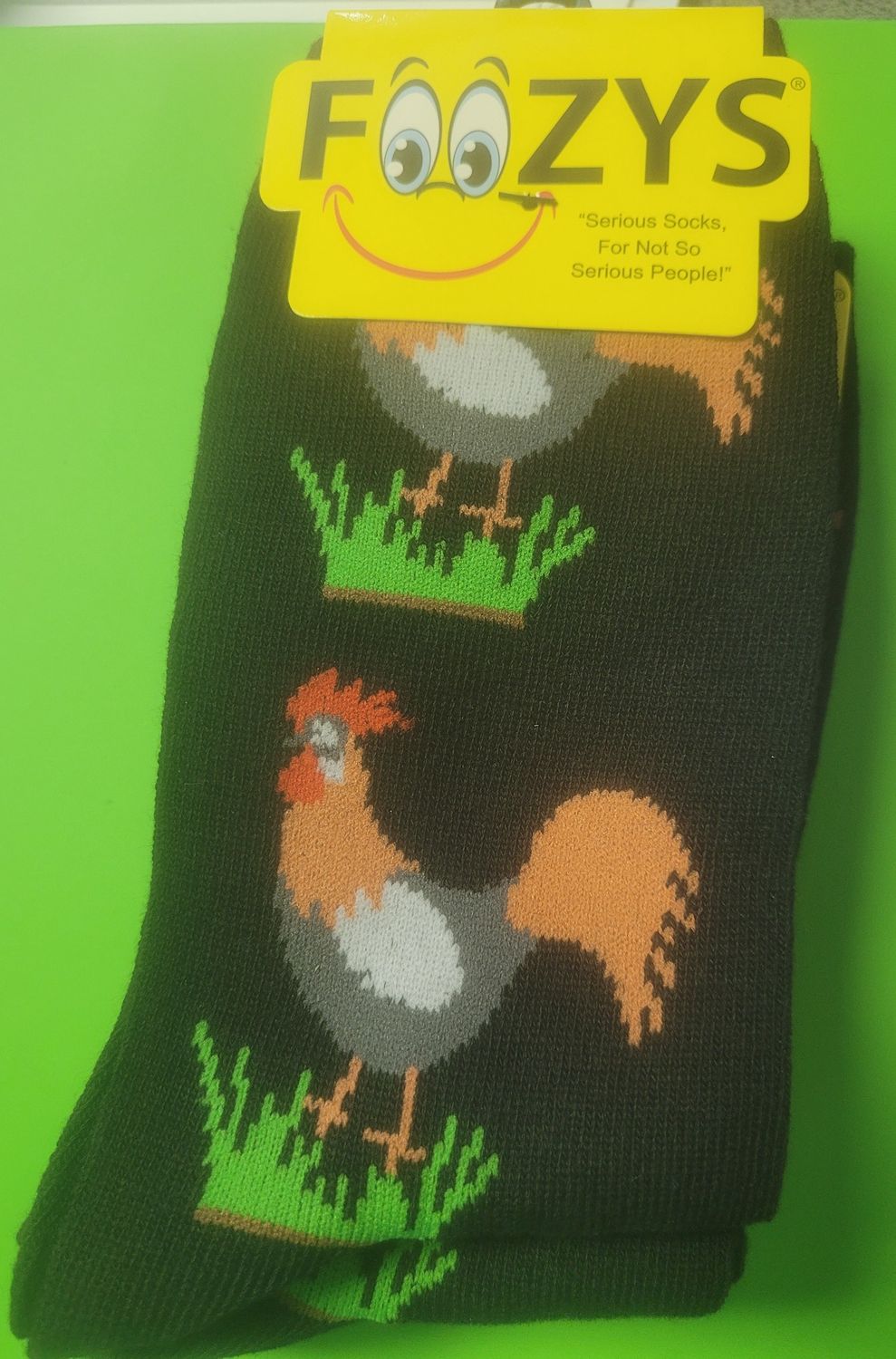 Foozy Socks Roosters-Women