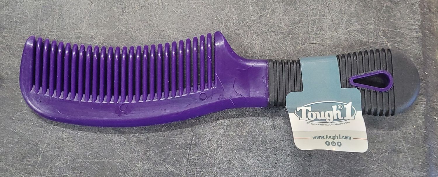 Tough 1 Polymar Mane/Tail Comb Purple