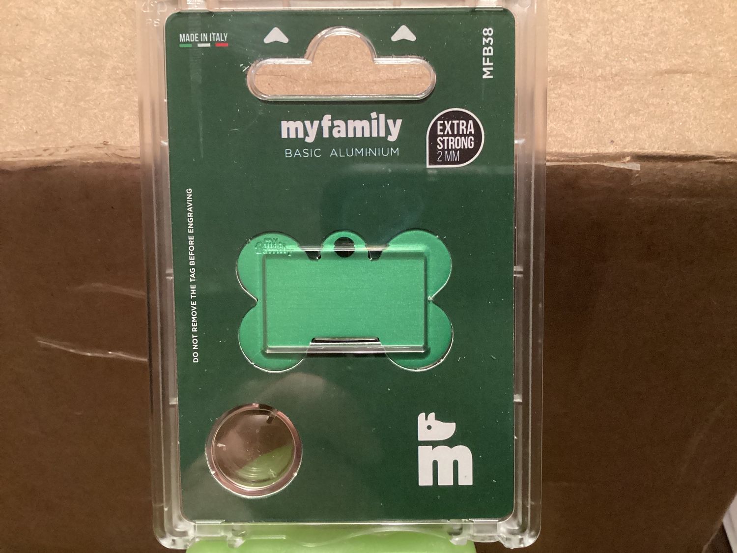 MFB Aluminum Bone Green Lg