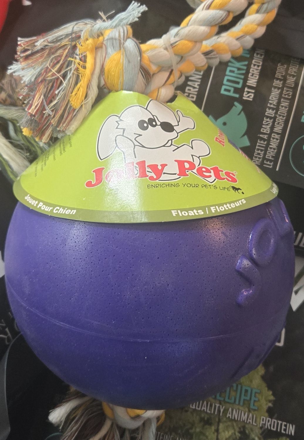 8 in. Romp and Roll Ball-Purple