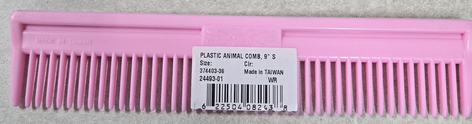 Plastic Comb-Pink