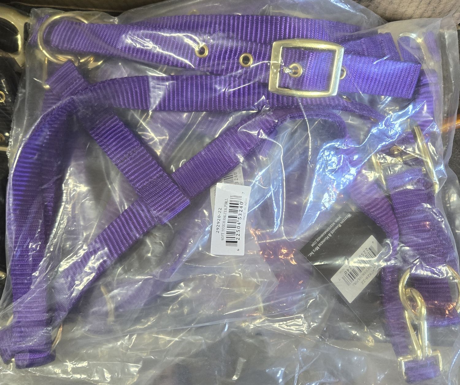 WR Halter-Purple-L